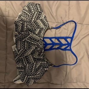 Bathing suit from pink